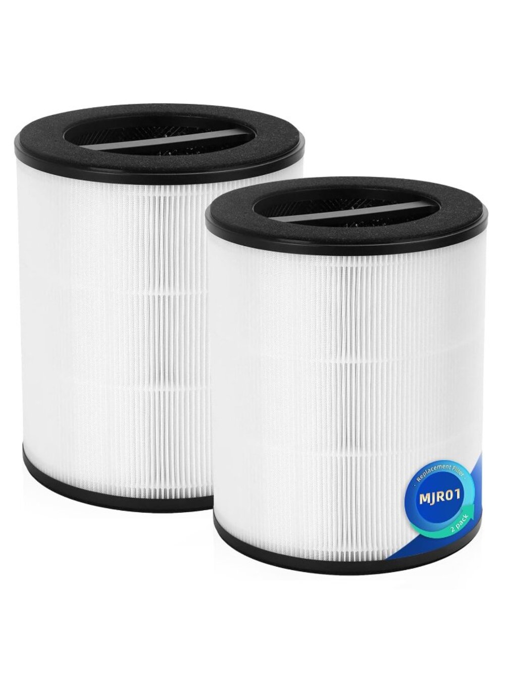 fltcore MJR01 Air Purifier Filter Set for Oransi Mod Jr (2-Pack)